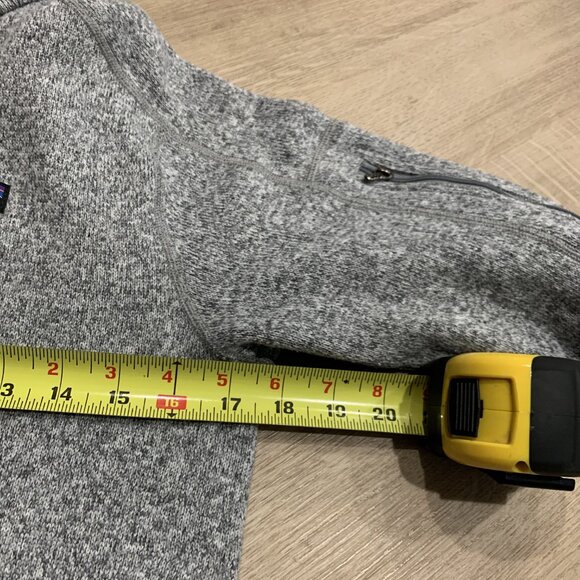 Patagonia Better Sweater Fleece Jacket Women's Medium M Gray Full Zip Outdoor - Picture 7 of 8